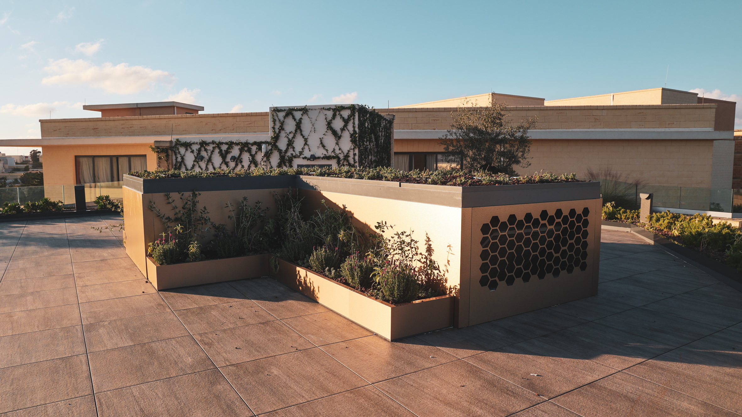 Infrastructure Malta creates roof garden at the Seminary